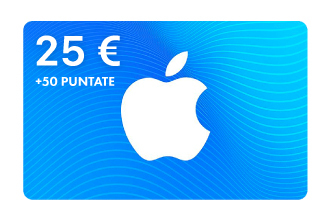 25€ App Store & iTunes + 50P