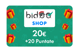 20€ Bidoo Shop + 20 pt