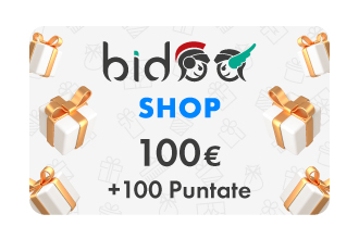 100€ Bidoo Shop + 100 pt