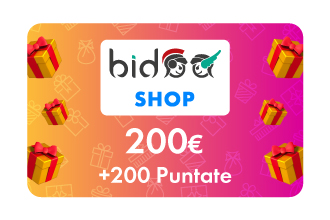 200€ Bidoo Shop + 200 pt