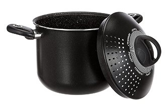 Pentola PastaSì Pensofal Con Colapasto Integrato - 18cm 3L, Rivestimento Antiaderente Pietra, Per Induzione - Foto 7