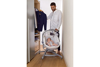 CULLA SDRAIETTA SEGGIOLONE CHICCO BABY HUG 4 IN 1 GLACIAL