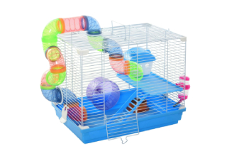 Scala In Legno Per Criceti Rianpesn - Giocattolo Per Arrampicata E Recinto, Per Piccoli Animali Domestici - Foto 9