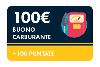 100€ Carburante +100P - Bidoo